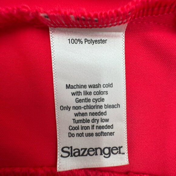Slazenger Women's Pink 1/4 Zip Sleeveless Polo Golf Shirt Size Medium - Picture 7 of 8